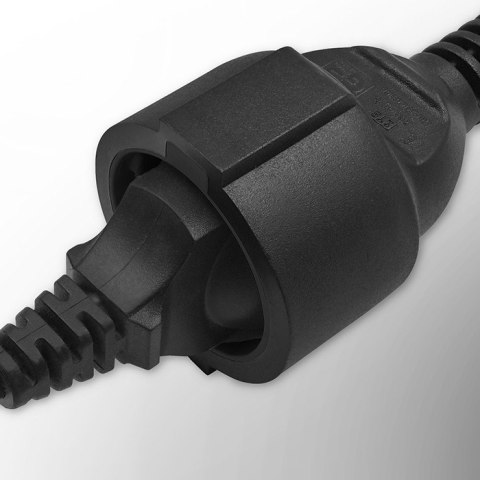 Qoltec Adapter IEC 320 C14/ FRENCH | 0.15m