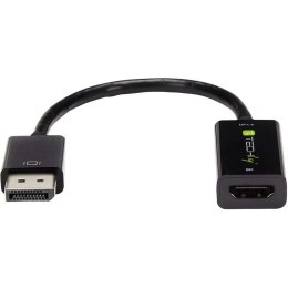 Techly IADAP DP-HDMIF8K adapter kablowy 0,2 m DisplayPort HDMI Typu A (Standard) Czarny