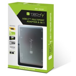 Techly IADAP USB31-DOCK3 adapter HDMI, RJ-45, USB 3.2 Gen 1 (3.1 Gen 1), VGA