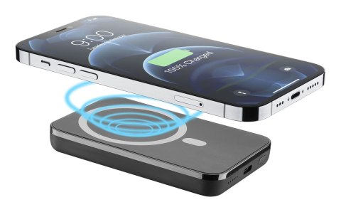Cellularline 8018080449604 5000 mAh Bezprzewodowe ładowanie Czarny