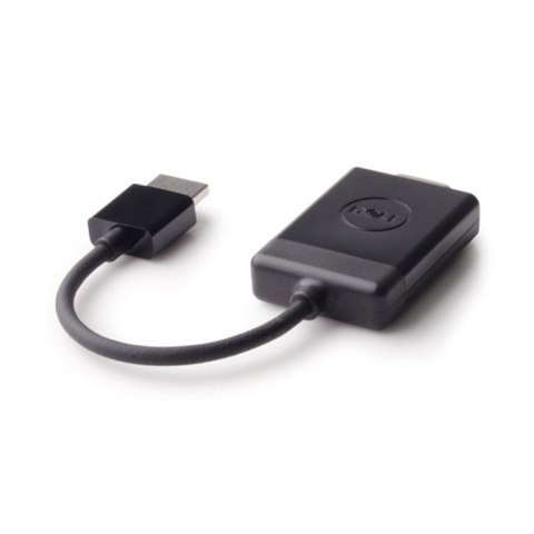 DELL 492-11682 adapter kablowy VGA (D-Sub) HDMI Typu A (Standard) Czarny