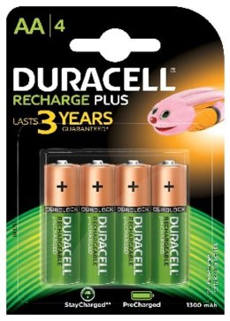 Duracell 4 LR06 1300mAh Bateria do ponownego naładowania Niklowo-metalowo-wodorkowa (NiMH)