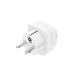 Hama 00223459 adapter wtyczek zasilających Typ E/F hybryda Typ G (UK) Biały