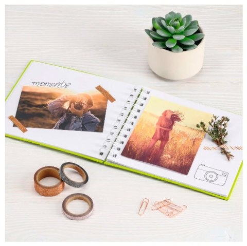 Hama Fine Art album na zdjęcia Bordowy 30 ark. 10 x 15 Bindowanie spiralne