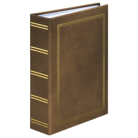 Hama London album na zdjęcia Brązowy 100 ark. 9 x 13 Okładka jednorodna