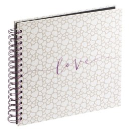 Hama Romance album na zdjęcia Beżowy, Biały 80 ark. 10 x 15
