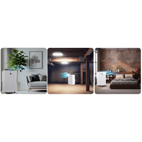 Klimatyzator przenośny 14000 BTU osuszacz grzanie WiFi 37l/24h Berdsen BD-584