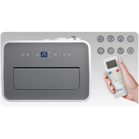 Klimatyzator przenośny 14000 BTU osuszacz grzanie WiFi 37l/24h Berdsen BD-584