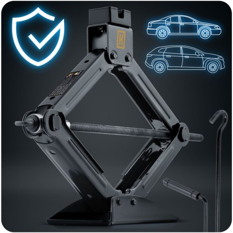 Podnośnik samochodowy trapezowy lewarek 2 t Humberg HM-383
