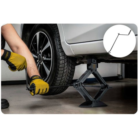 Podnośnik samochodowy trapezowy lewarek 2 t Humberg HM-383