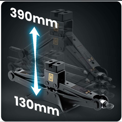 Podnośnik samochodowy trapezowy lewarek 2 t Humberg HM-383