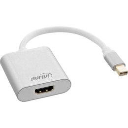 InLine 17193W adapter kablowy 0,15 m Mini DisplayPort HDMI Biały