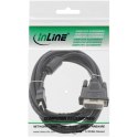 InLine 17661 adapter kablowy 1 m DVI HDMI Czarny
