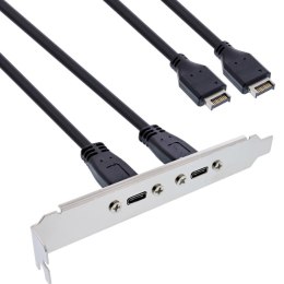 InLine 33446K adapter Wewnętrzny USB Type-C