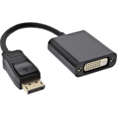 InLine 4043718126262 0,15 m DisplayPort DVI-D Czarny