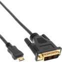 InLine 4043718214358 1,5 m HDMI Type C (Mini) DVI Czarny
