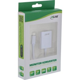 InLine 64105S adapter kablowy 0,2 m USB Type-C Mini DisplayPort Srebrny