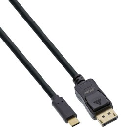 InLine 64121 adapter kablowy 1 m USB Type-C DisplayPort Czarny