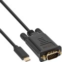 InLine 64142 adapter kablowy 2 m USB Type-C VGA (D-Sub) Czarny