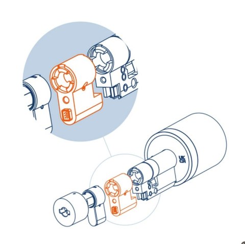 Netatmo NDL-E50 akcesorium do zamka inteligentnego Zestaw przedłużający