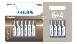 Philips LR03A10BP/10 bateria do użytku domowego Jednorazowa bateria AAA Alkaliczny