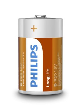 Philips LongLife Bateria R20L2F/10