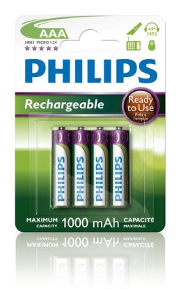 Philips Rechargeables Bateria R03B4RTU10/10