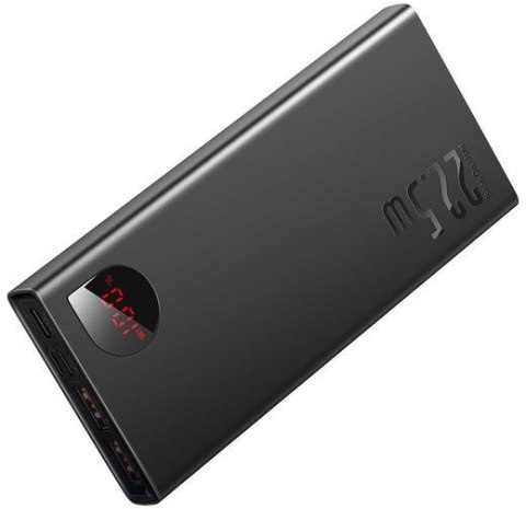 Powerbank Baseus Adaman Metal PPAD070001 10000mAh 22,5W PD QC 3.0 2x USB-A 1x USB-C + KABEL