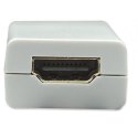Techly 304239 adapter kablowy 0,15 m Mini DisplayPort HDMI Biały