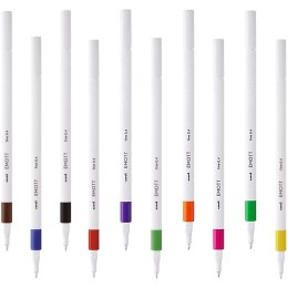 Cienkopis Uni Emott 0.4mm zielony