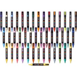 Marker z farbą plakatową Uni POSCA PC-5M ciemnocze