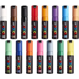 Marker z farbą plakatową Uni POSCA PC-7M niebieski