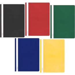 Skoroszyt DONAU, PVC, A4, twardy, 150/160mikr., cz