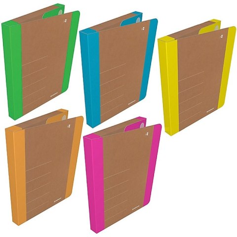 Teczka na rzepy DONAU LIFE, A4/3cm, pomarańczowa