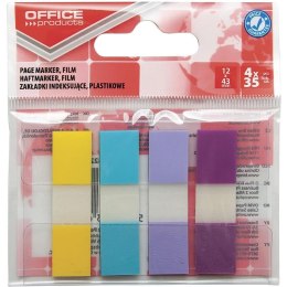 Zakładki indeksujšce OFFICE PRODUCTS, PP, 12x43mm,