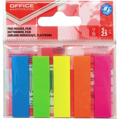 Zakładki indeksujšce OFFICE PRODUCTS, standard, PP