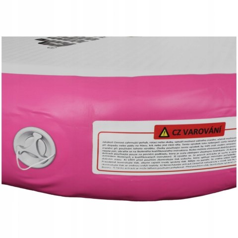 AirSpot Trampolina Dmuchana MASTER 100 x 20 cm Grey Pink