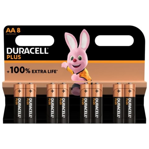 Duracell Plus Jednorazowa bateria AA Alkaliczny
