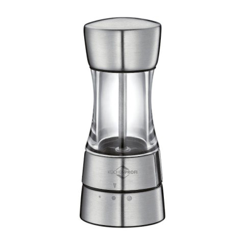 Küchenprofi Monaco - Młynek do pieprzu lub soli z ceramicznym mechanizmem mielącym 14×6 cm