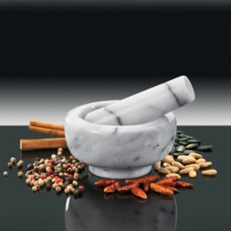 Küchenprofi - Moździerz marmurowy do przypraw i ziół 8x5 cm