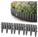Palisada trawnikowa ogrodowa RIBERA antracyt 280 cm