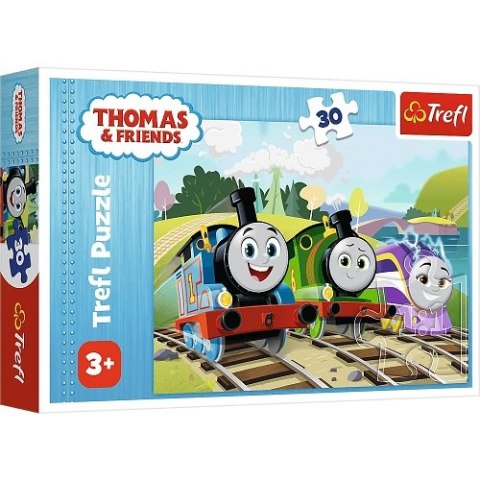 Trefl: Puzzle 30el. - Tomek i Przyjaciele: Radosny Tomek