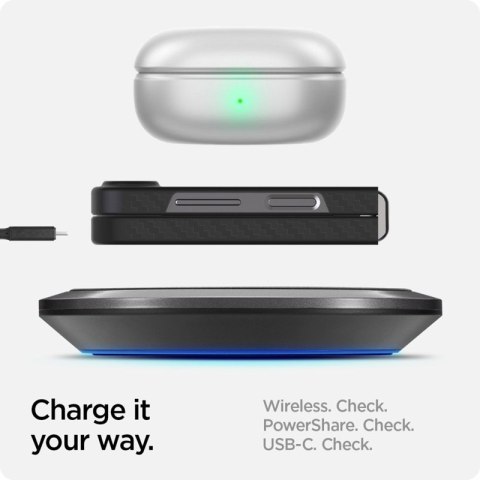 Spigen Airskin - Etui do Samsung Galaxy Z Flip 6 / 7 FE (Aramid Black)