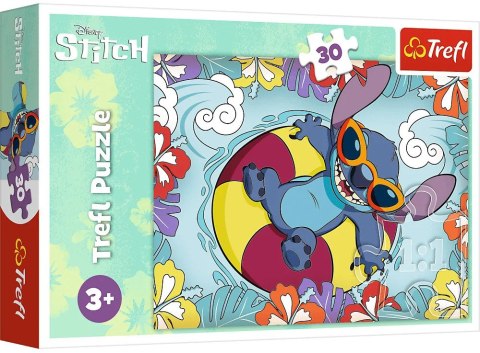 Trefl: Puzzle 100el. Glitter - Brokatowe Trefliki