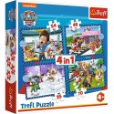 Trefl: Puzzle 4w1 - Psi Patrol: Psie sprawy