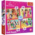 Trefl: Puzzle 4w1 - Lilo&Stitch Wakacje na Hawajach