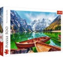 Trefl: Puzzle 500el. - Jezioro Braies, Włochy