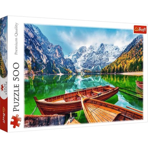 Trefl: Puzzle 500el. - Jezioro Braies, Włochy