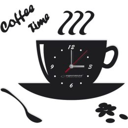 ZEGAR ŚCIENNY ESPERANZA FLORENCE 3D BIAŁY