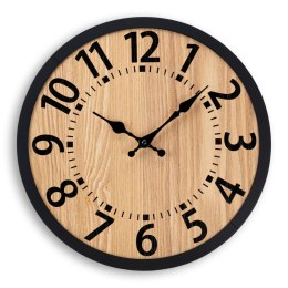 Zegar ścienny drewniany loftowy ABBAS 35 cm